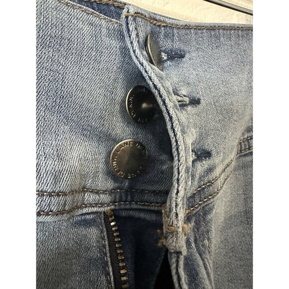 Lane Bryant High Rise Lace Hem Magic Waistband Jeggings Size 16 - Picture 4 of 10